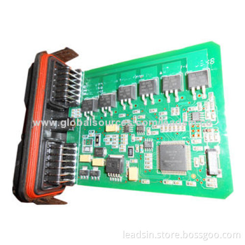 Electronic Prototype with PCB Fabrication/PCB Assembly Service, Made of FR-4, Gold Finger Plating